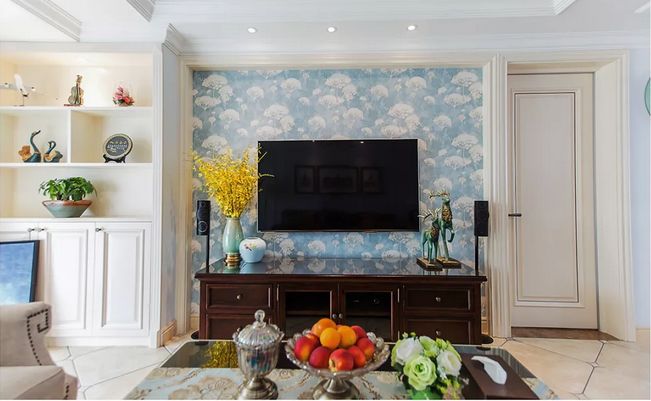 [裝修案例]128平米三居室美式裝修風(fēng)格，舒適的居家生活