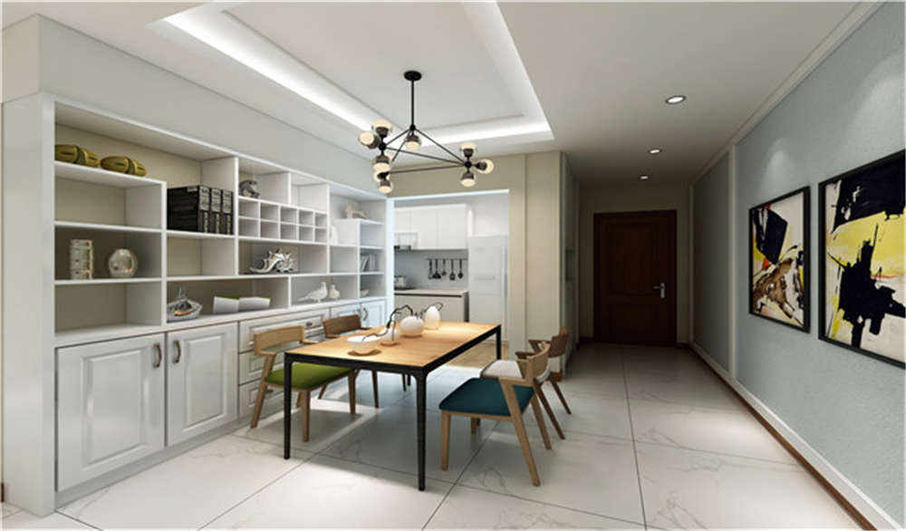 龍湖九里晴川-現(xiàn)代簡約-臥室設計效果圖