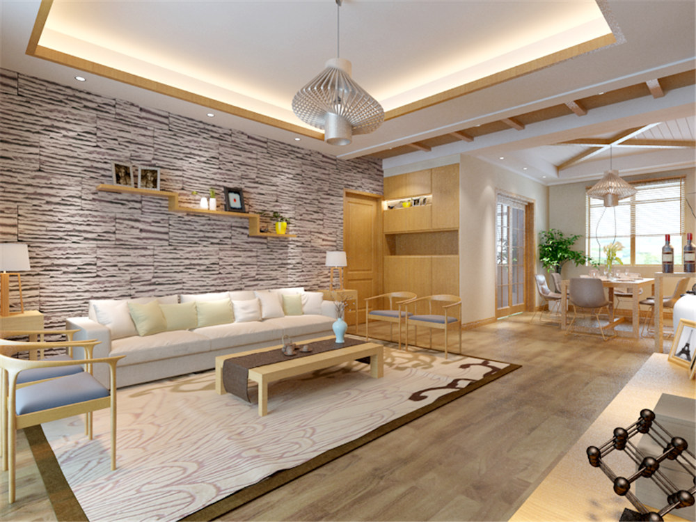 龍湖九里晴川-現(xiàn)代簡約-臥室設(shè)計效果圖