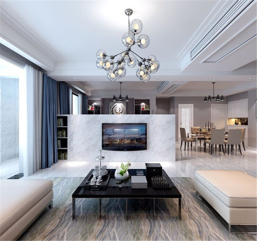 龍湖九里晴川-現(xiàn)代簡約-臥室設計效果圖