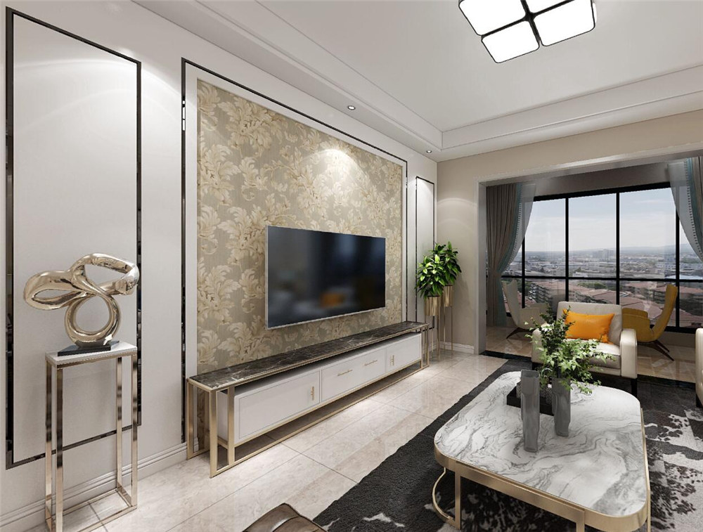 龍湖九里晴川-現(xiàn)代簡(jiǎn)約-臥室設(shè)計(jì)效果圖