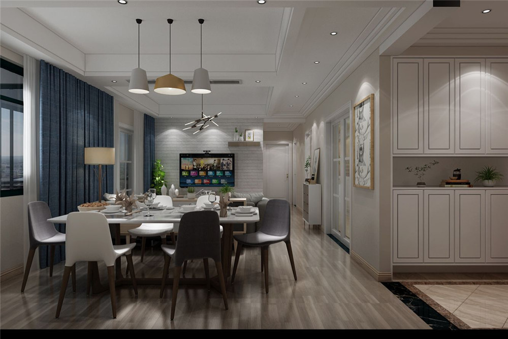 龍湖九里晴川-現(xiàn)代簡約-臥室設(shè)計(jì)效果圖