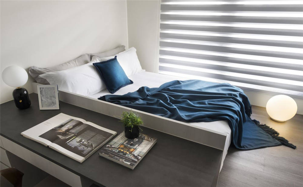 龍湖九里晴川-現(xiàn)代簡(jiǎn)約-臥室設(shè)計(jì)效果圖