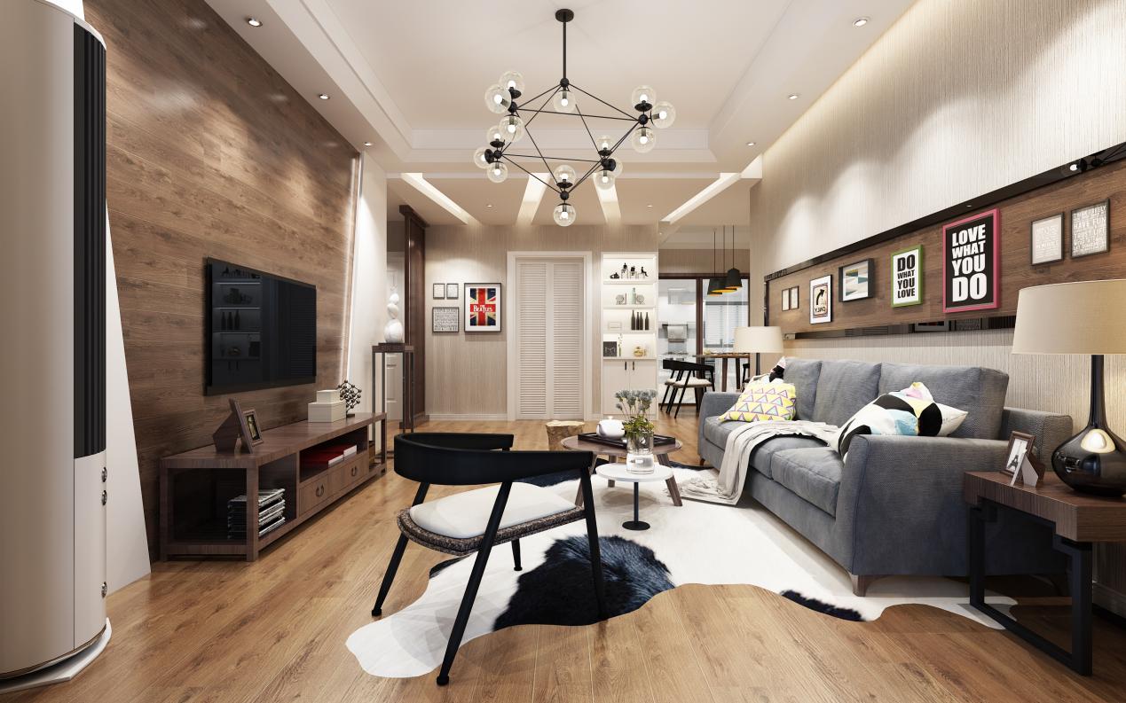 龍湖九里晴川-現(xiàn)代簡約-臥室設計效果圖