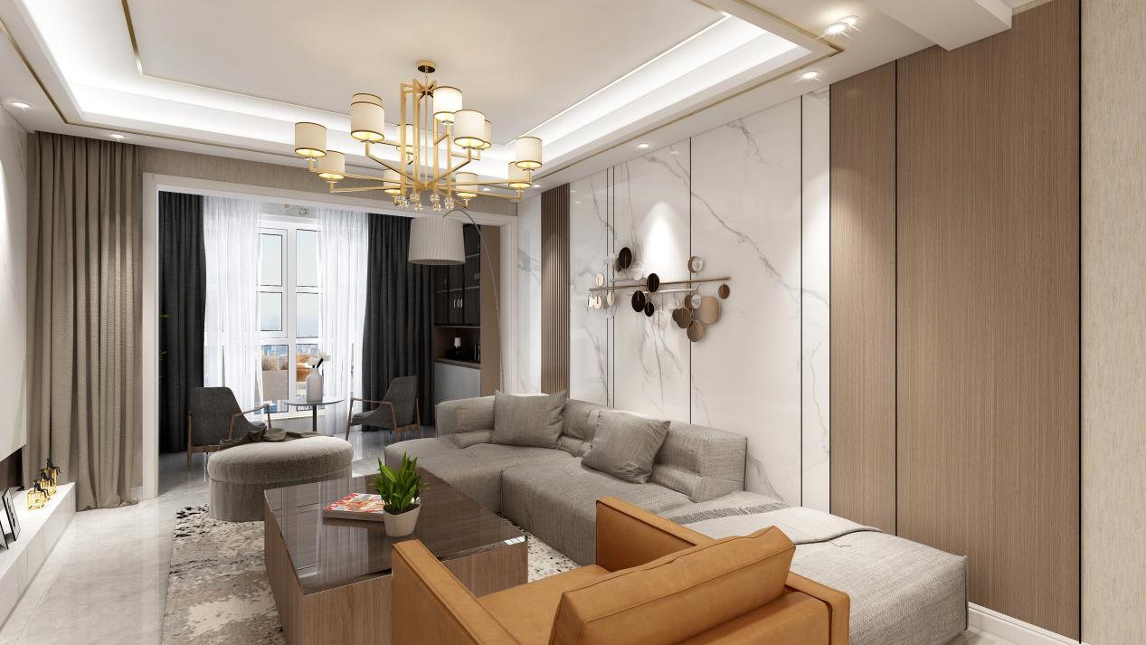 龍湖九里晴川-現(xiàn)代簡(jiǎn)約-臥室設(shè)計(jì)效果圖