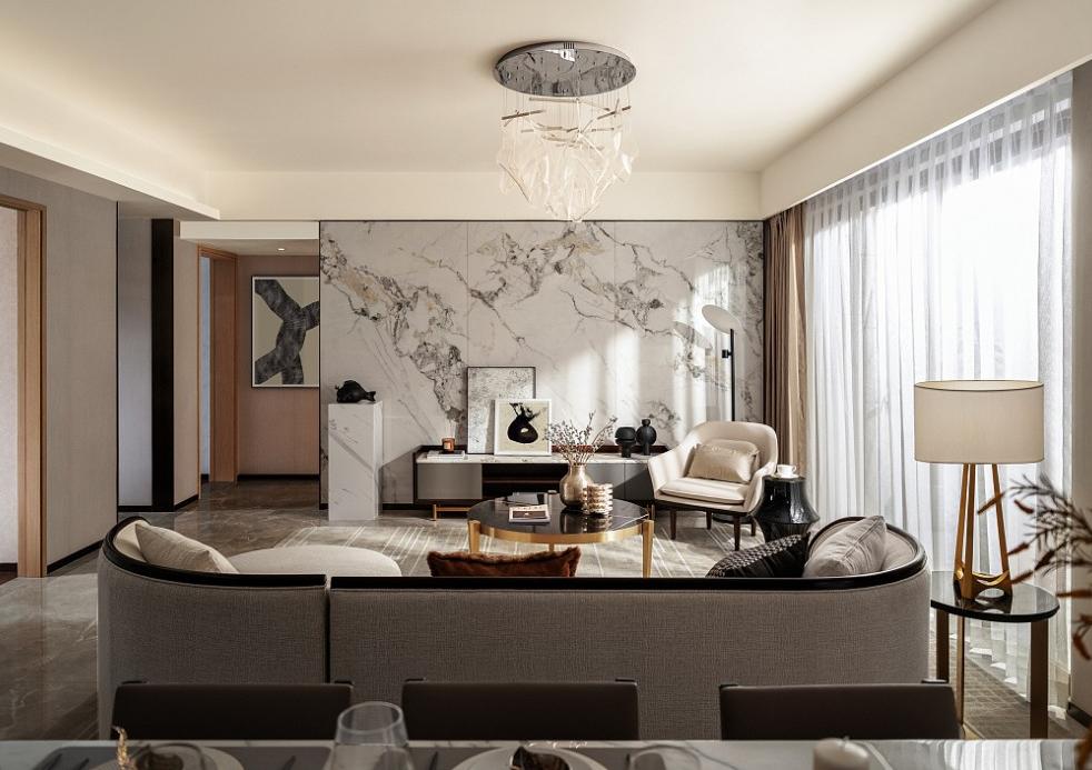 龍湖九里晴川-現(xiàn)代簡約-臥室設計效果圖